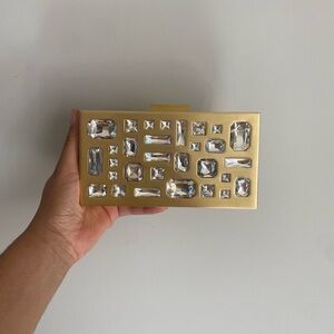 Embellished Mini Clutch-INC